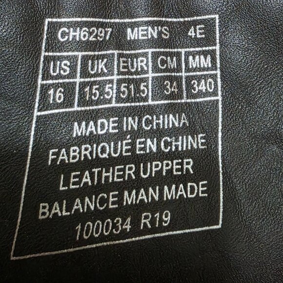 Dunham CH6297 Waterproof Hiking Boots Men’s Size 16 4E Brown Leather No Box - Picture 2 of 10